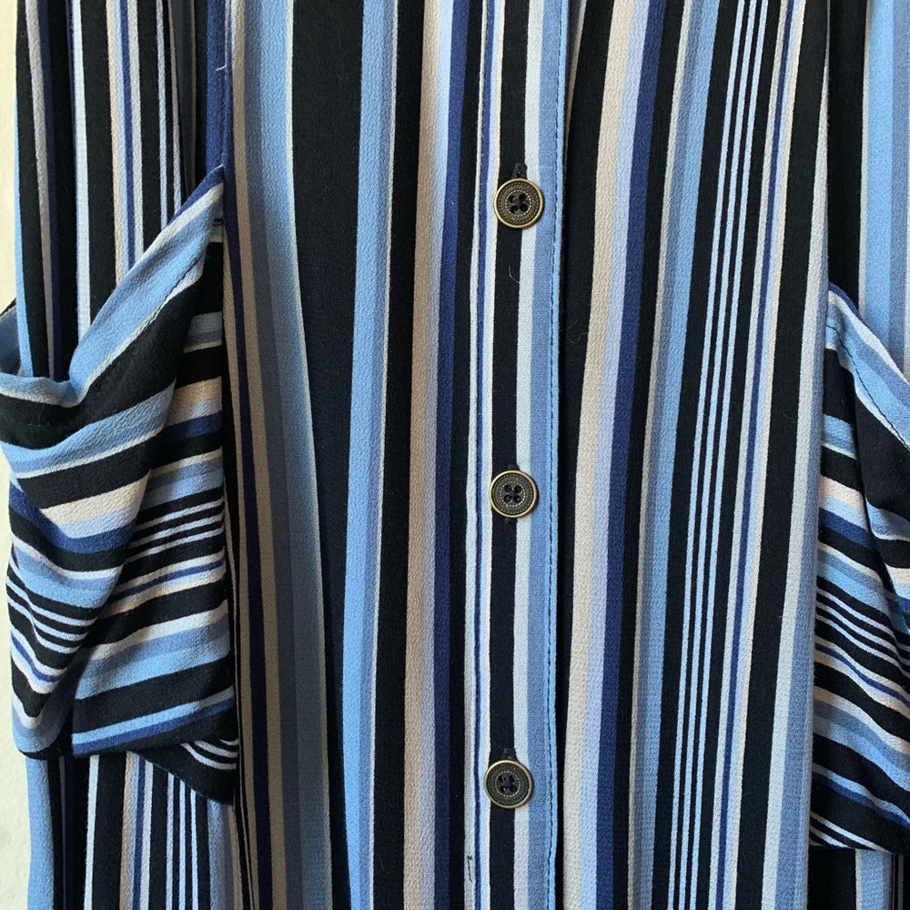 Xhilaration Striped Midi Dress - Picture 5 of 5